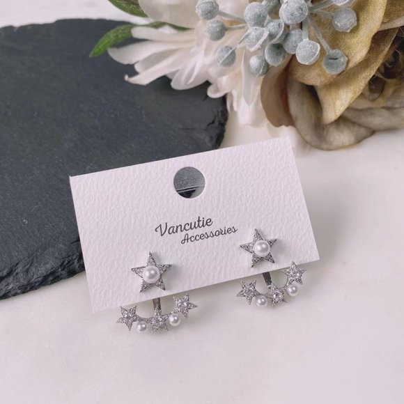 Bling Bling Star Ear Jacket - Picture 2 of 4